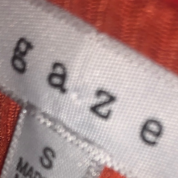 Coral Ribbed Crop Top - Picture 6 of 7